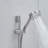 10 Inch Wall Mounted Shower System With Handheld Shower 2 Handle Shower Faucet Set High Pressure Shower Trim Kit With Slide Bar-113861815