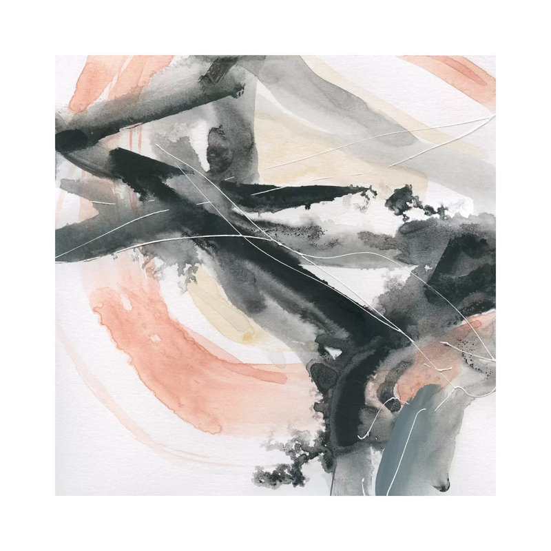 Intersection II by Carol Robinson - Painting on Canvas, Wrapped Canvas, 30.48 cm H x 30.48 cm W