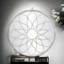 Potlatch Metal Circle Floor Mirror