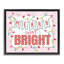 Cadre flottant rose pastel Merry & Bright, design par Nicole Tamarin-116282476-116282479