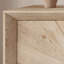 Armoire d'appoint en bois 60 "avec portes Sunburst et tablettes réglables Nickolas-114286381