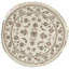 High-Quality Hand-Knotted Ivory Area Rug