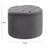 Alvin Velvet Ottoman-911821854