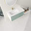 Meuble-lavabo mural 40 po avec lavabo en céramique