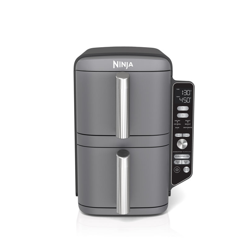 Ninja® 6-in-1 DoubleStack XL 2-Basket Air Fryer with 10-Quart Capacity, Compact Design, Cook, Air Fry, Broil, and Bake Functions