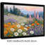 «Black», impression encadrée, impression de paysage de fleurs sauvages-1064015167