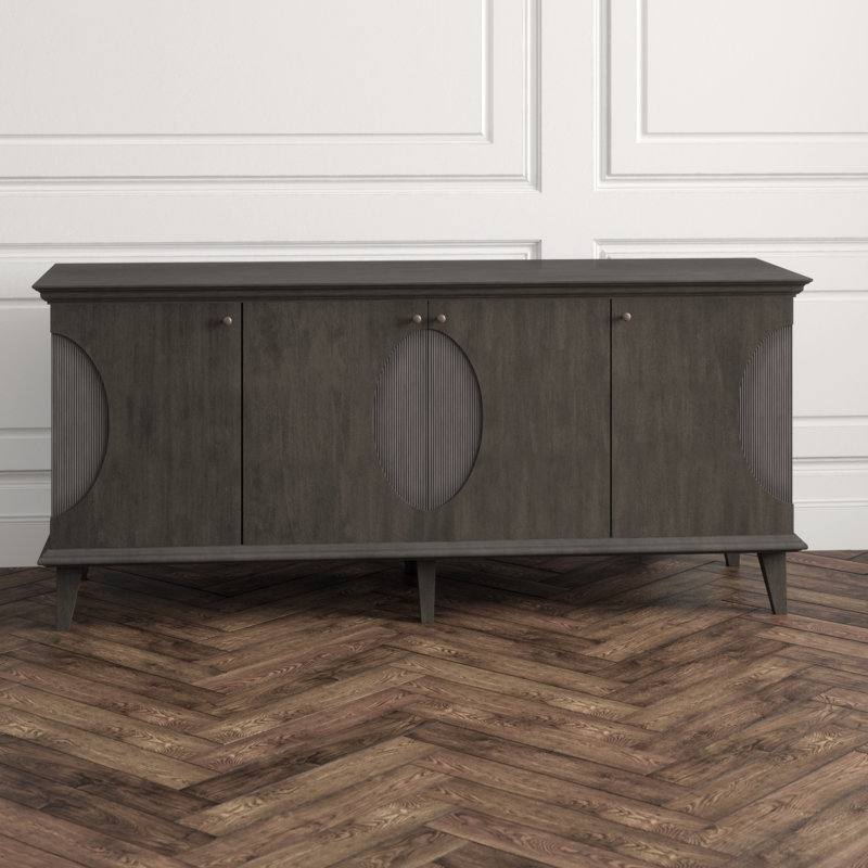 Dumont 74.5'' W Solid Wood Buffet