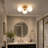 Mid Century 3 - Light Semi Flush Mount Ceiling Light