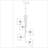 5 - Light Dimmable Linear Chandelier