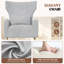 Velvet Wingback Chair-1300973679