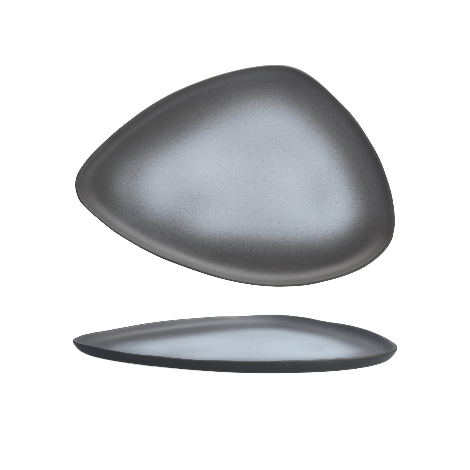 Collection No 1 13" Salad Plate, Charcoal