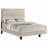 Rustic Cream 54-inch Full Panel Bed