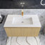 Meuble-lavabo mural moderne à rayures avec lavabo et tiroir à fermeture en douceur-901859948
