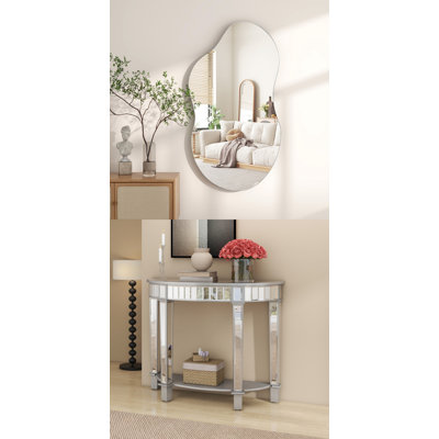 Console Table Mirror Set