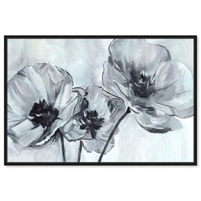 Flower Impressions Canvas Modern Abstracts par 