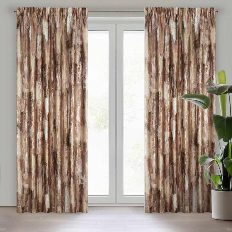 Andrika Blackout Curtain Single Panel