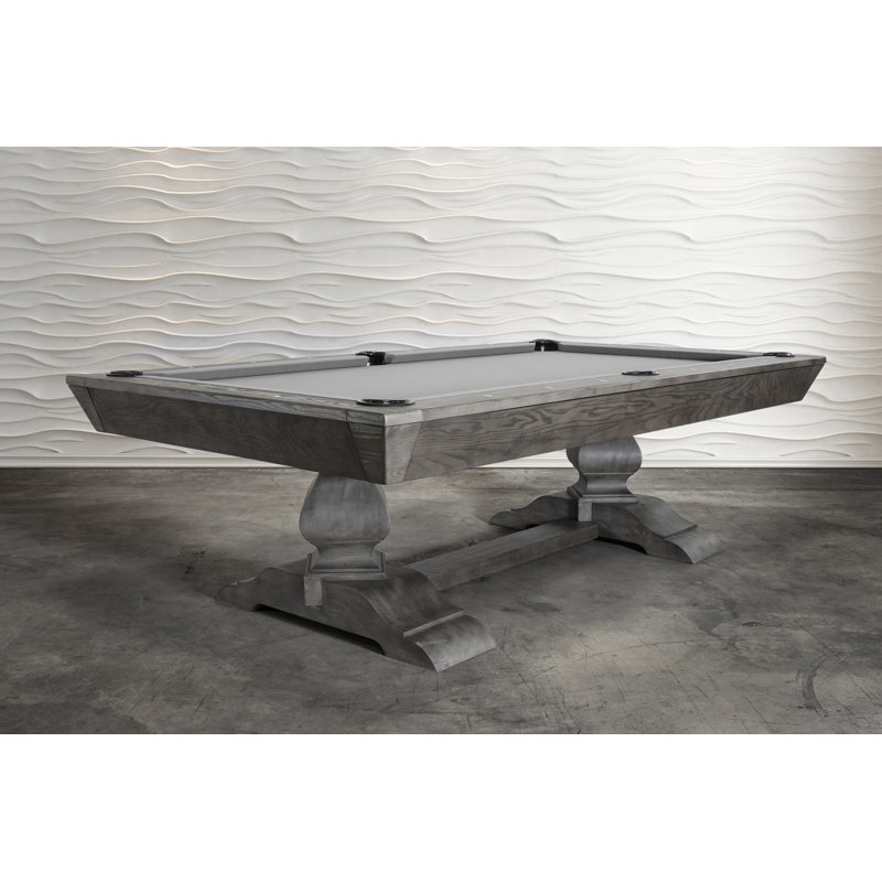 Table de billard Nixon Billiards - Birdy Slate - gris Grayson - 8 pi