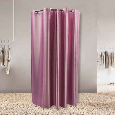 Loncala Portable Changing Room Room Divider with a Clothes Rack
