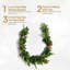 16cm Faux Garland