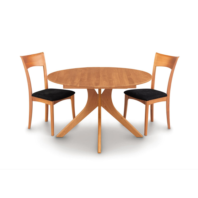 Table à rallonge Audrey, Cerisier naturel, H 30 po x L 72 po x l 48 po