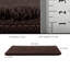 Tapis moelleux pour marches d'escalier 9,5 po x 30 po x 1,2 po brun foncé-1030161449