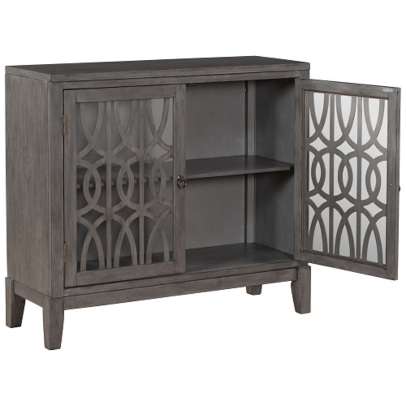 Armoire d'appoint 2 portes, Gris brun