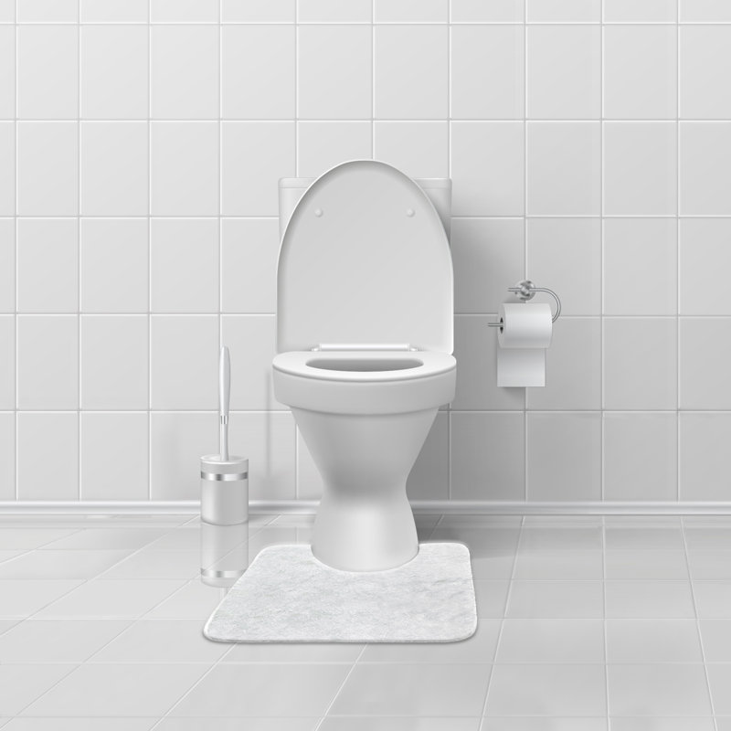 Tapis de douche Damarkis, Blanc