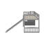 Lit mezzanine simple avec glissade-2072326530