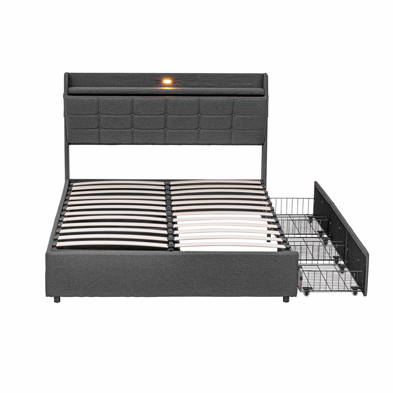 Upholstered Ottoman Bed