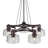 Audriona 5 - Light Dimmable Tiered Chandelier