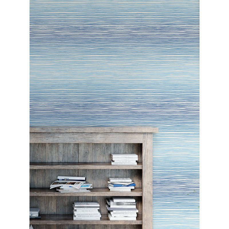 Rouleau de papier peint Susan Hable, Bleu