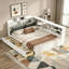 Lit plateforme en bois avec tête de lit-2117022572-2117022573