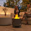 Round Steel Charcoal Smokeless Fire Pit