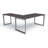 Pivit Steel Frame L-Shape Desk-73208408-73208404