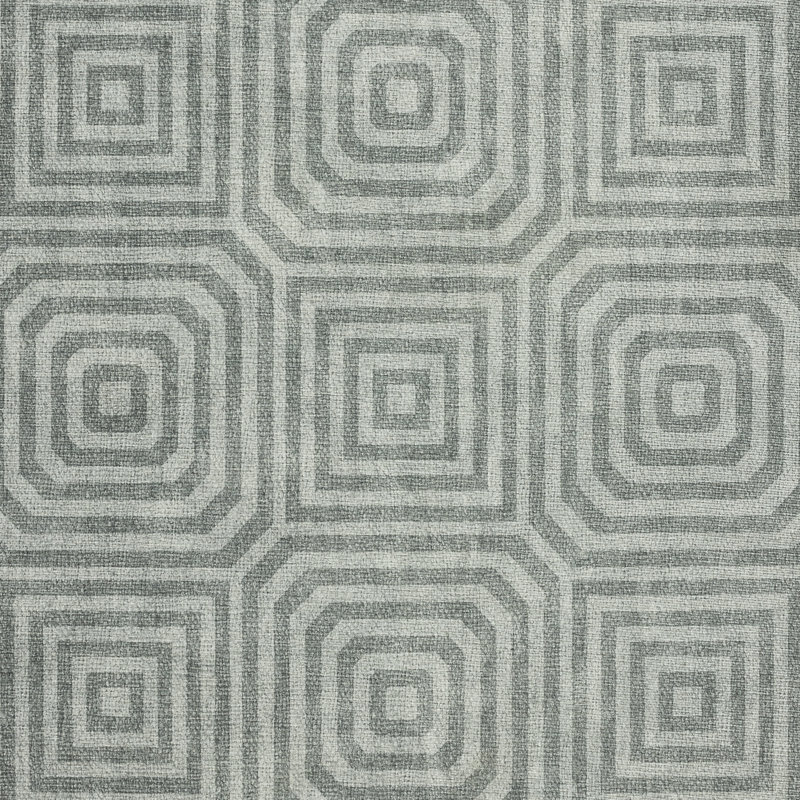 Geometric Digitally Printed 100% Polyester Area Rug, Rectangle 185 x 290 cm