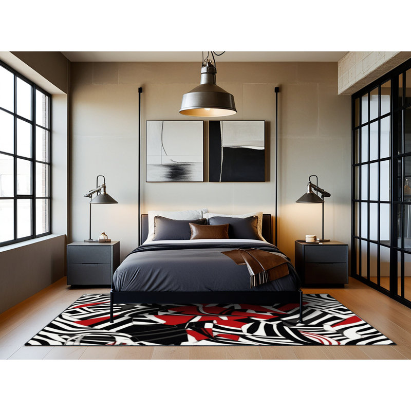 Blood Mirage Rug, Round 4'