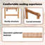 Solid Wood Outdoor Bench
