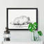 Sketch of a Pig by Jean Bernard - Picture Frame Drawing Print-55619285-55619294