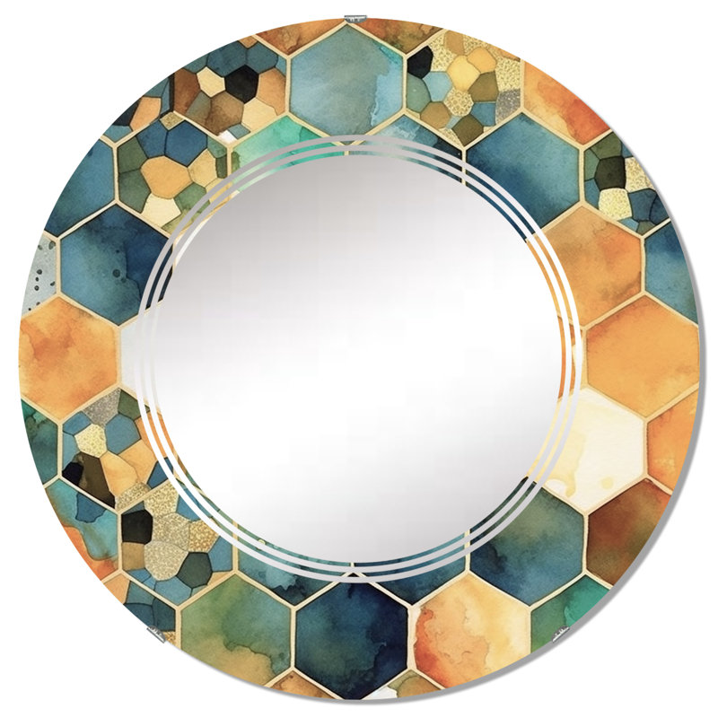 Miroir mural Drongen, 32 po x 32 po