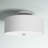 Baileigh Fabric Semi Flush Mount-1011967532-1011967535