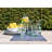 Panel Acrylic Drinking Glass - Clear - 14.5 oz