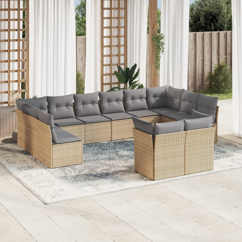 Gartenecksofa Blancheville mit Kissen