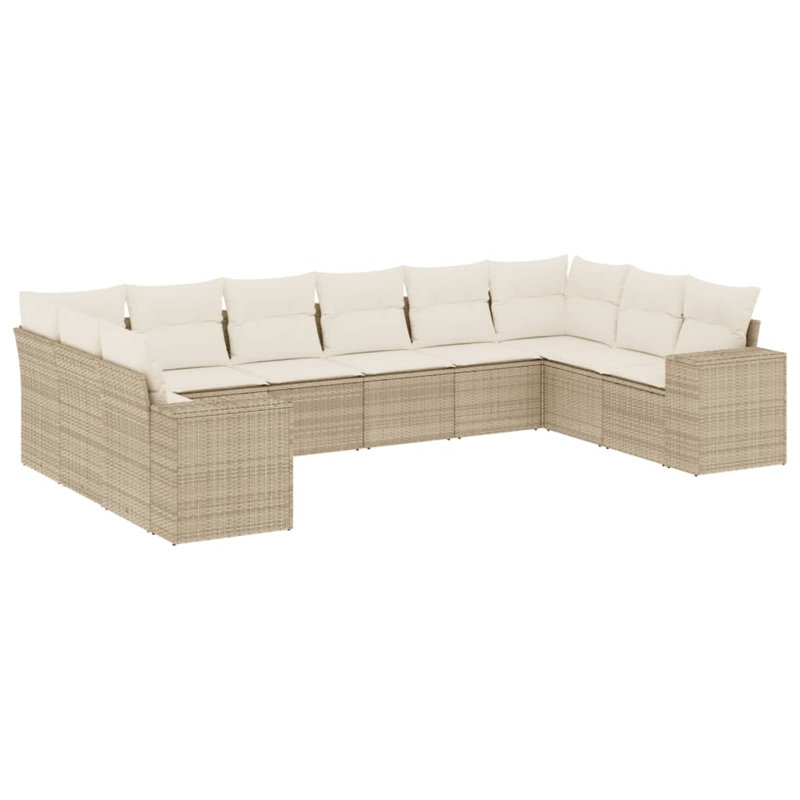 Ensemble de canapé de jardin Vidaxl