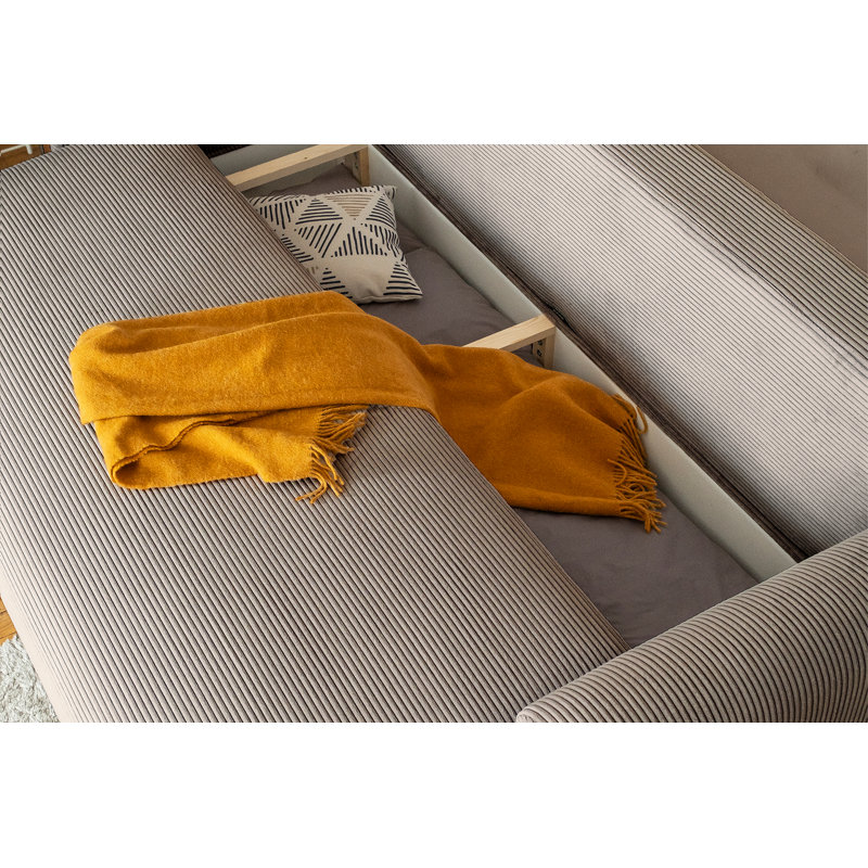 Adlih Sofa Bed, Oak, Beige