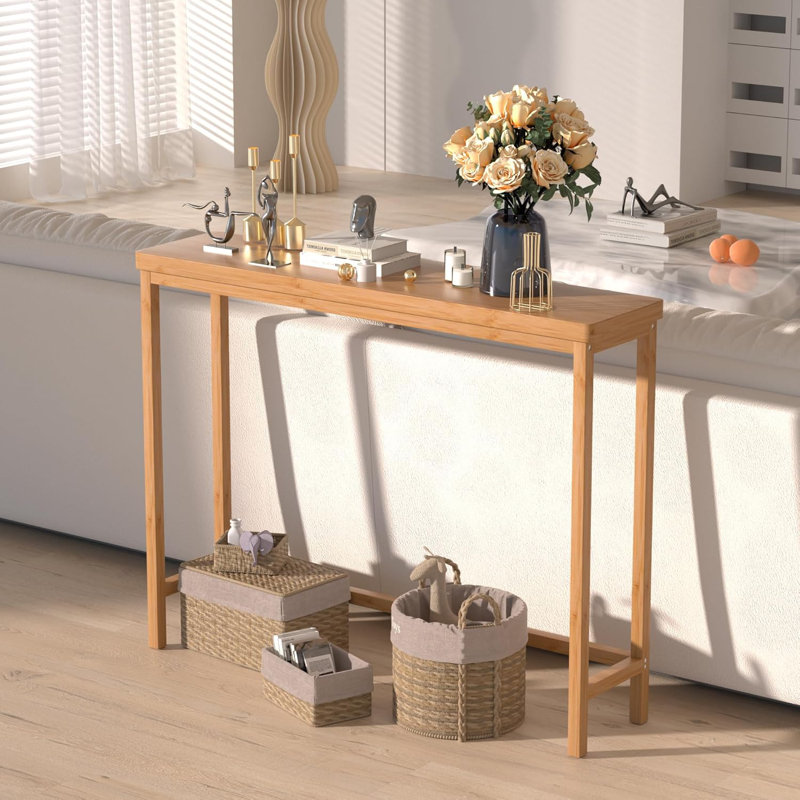 Console Palmnue 39,37 po, Naturel