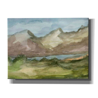 Plein Air Landscape II - Reproduction d'art sur toile tendue
