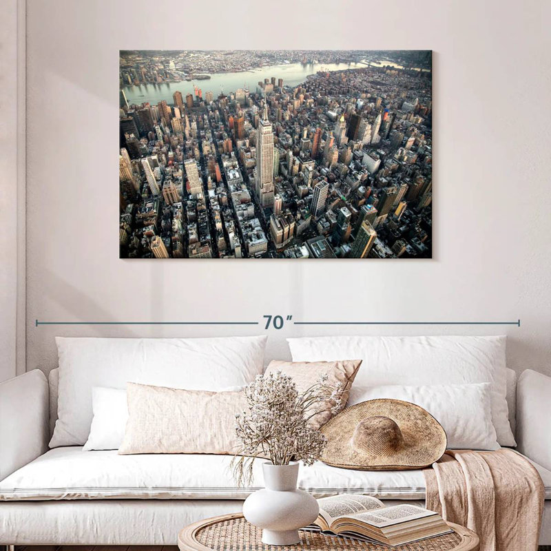 Sireci NYC Buildings, 30" H x 45" W