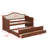 Elegant Sofa Bed Featuring Upholstered Button-Tufted Backrest and Hidden Trundle-750792853