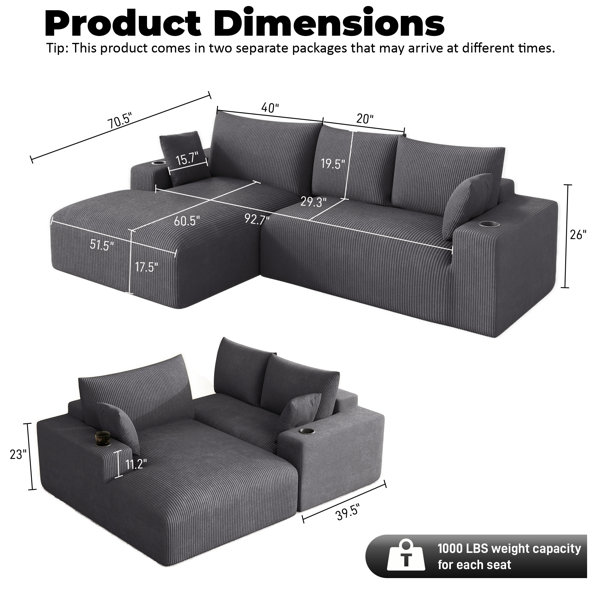 Dimensions du produit