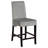  Stanton Velvet Upholstered Counter Chair Grey (Set of 2)